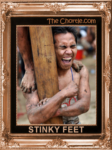 Stinky feet