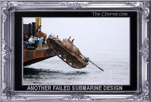 Another failed submarine design