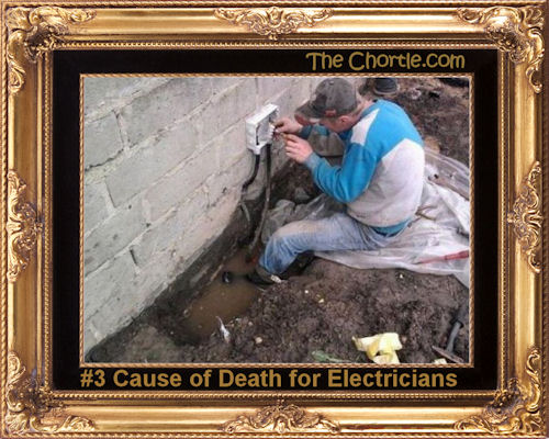 #3 Cause of death for electricians