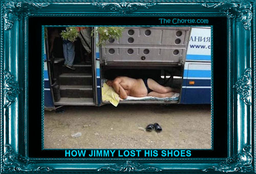 How Jimmy lost his shoes