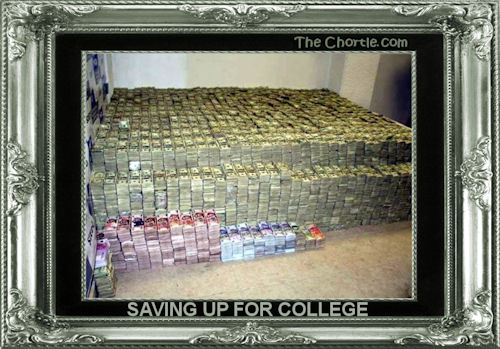 Saving up for college