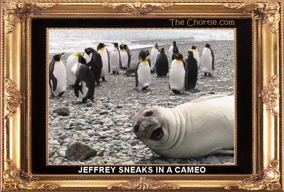 Jeffrey sneaks in a cameo.