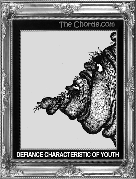 Defiance characteristic of youth