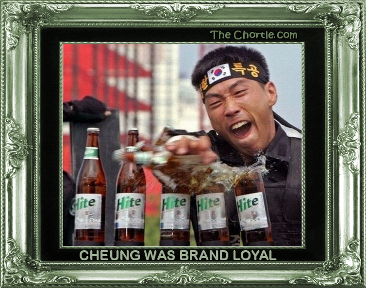 Cheung was brand loyal