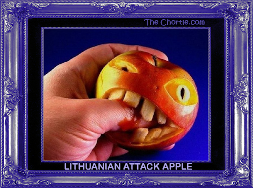 Lithuanian Attack Apple