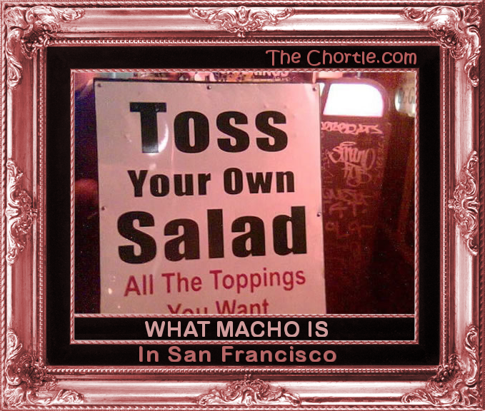 What macho means in San Francisco
