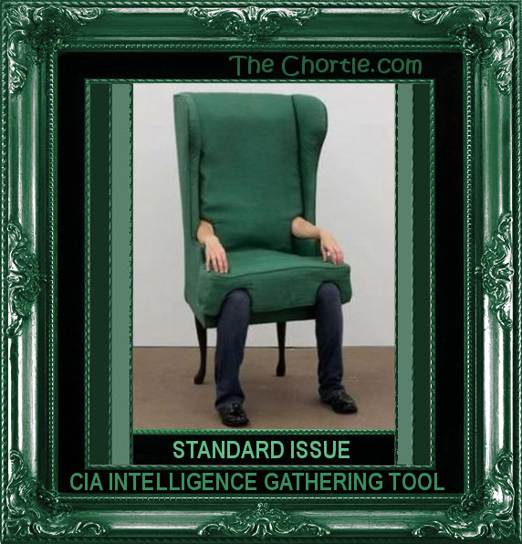 Standard issue CIA intelligence gathering tool