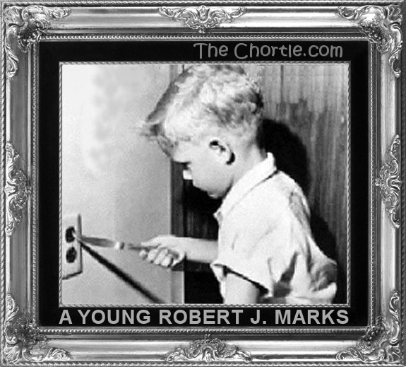 A young Robert J. Marks