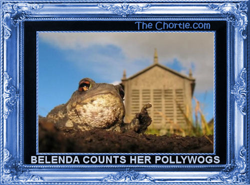 Belenda counts her pollywogs