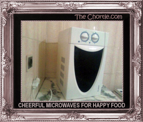 Cheerful microwaves for happy food