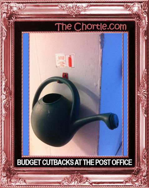 Budget cutbacks at the Post Office