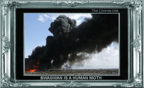 Bwagwan is a human moth