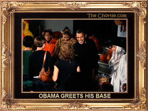 Obama meets his base