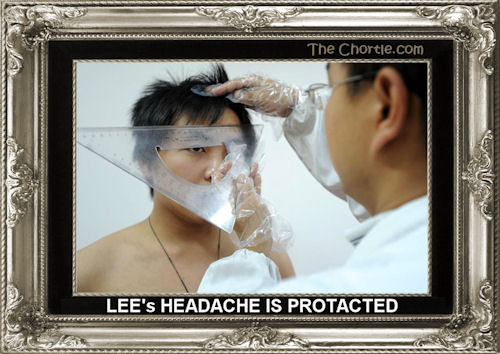 Lee's headache is protracted