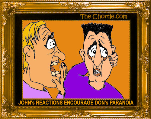 John's reactions encourage Don's paranoia.