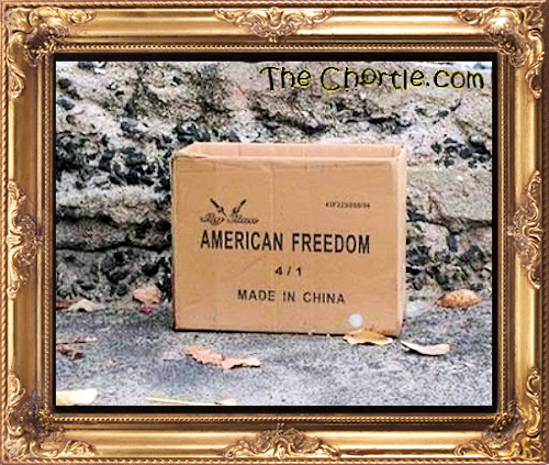 American freedom - made in China