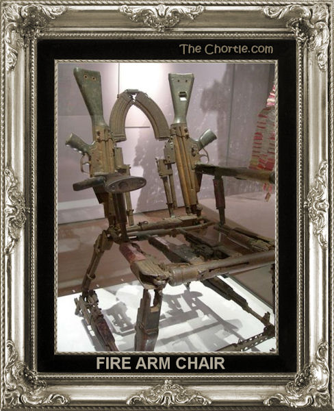 Fire arm chair
