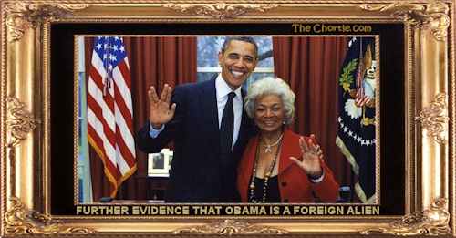 Further evidence that Obama is a foreign alien