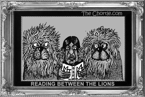 Reading between the lions