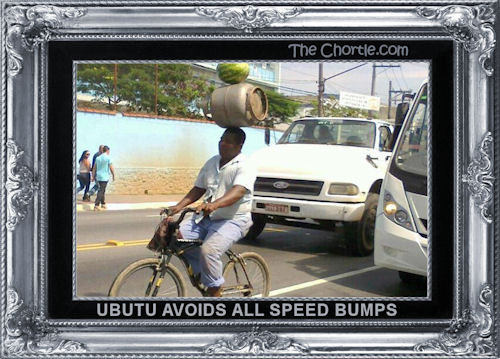 Ubutu avoids all speed bumps