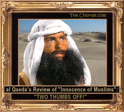 al Qaeda's review of "Innocence of Muslims": TWO THUMBS OFF!