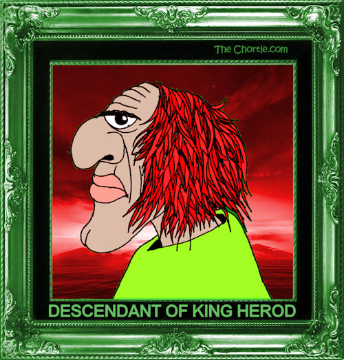 Descendant of King Hair Red