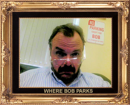 Where Bob parks