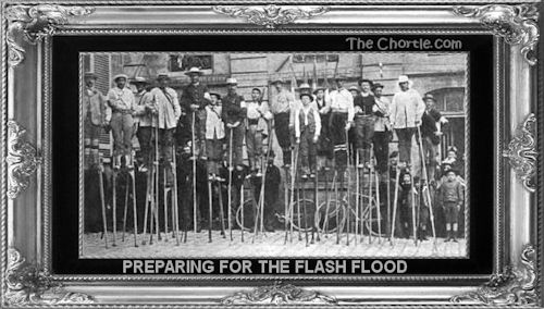 Preparing for the flash flood
