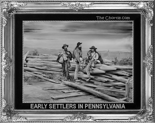 Early settlers in Pennsylvania