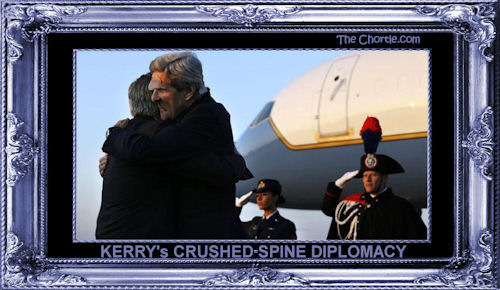 Kerry's crushed-spine diplomacy