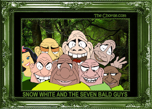 Snow White and the seven bald guys