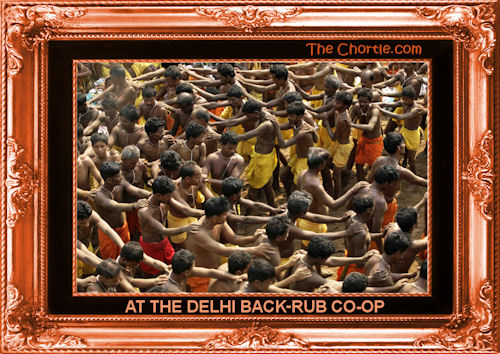 At the Delhi Back-Rub Co-Op