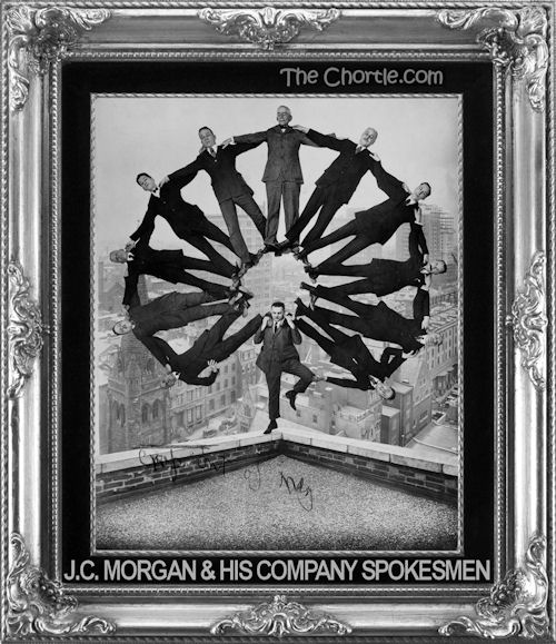 J.C. Morgan & his company spokesmen