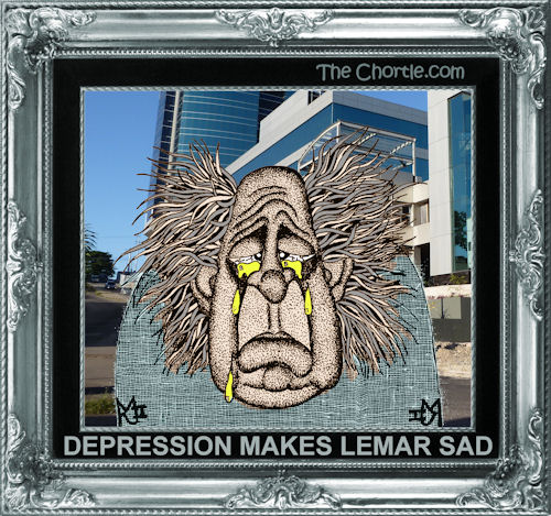 Depression makes Lemar sad