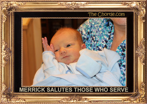 Merrick salutes those who serve