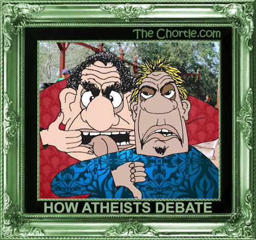 How atheists debate