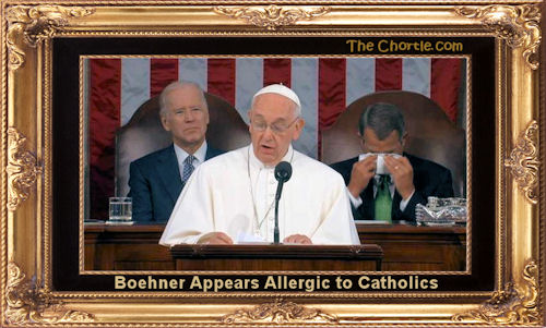 Boehner appears allergic to Catholics