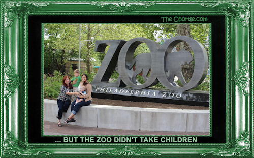 ... but the zoo didn't take children