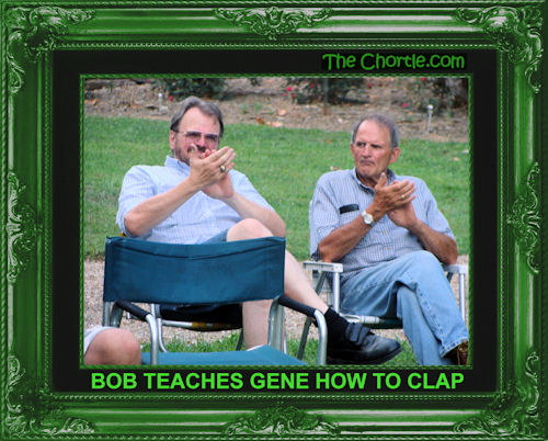 Bob teaches Gene how to clap