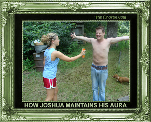 How Joshua maintain his aura