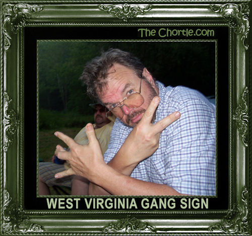 West Virginia gang sign