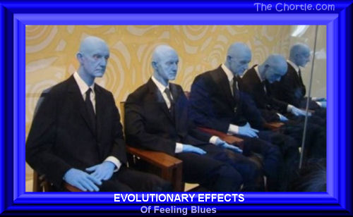  Evolutionary effects of feeling blue.