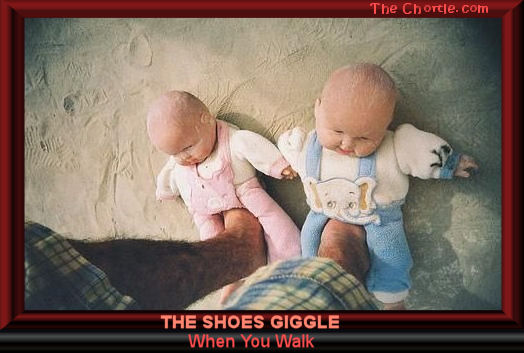 The shoes giggle when you walk