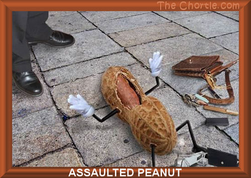 Assaulted peanut
