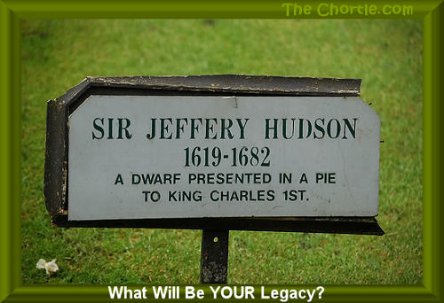 What will by YOUR legacy?