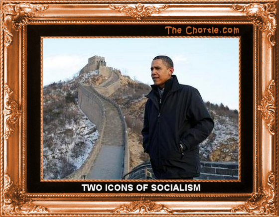 Two icons of socialism.