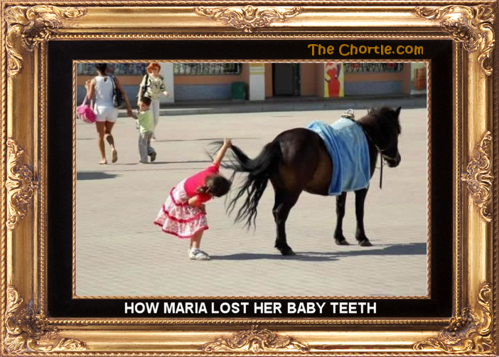 How Maria lost her baby teeth