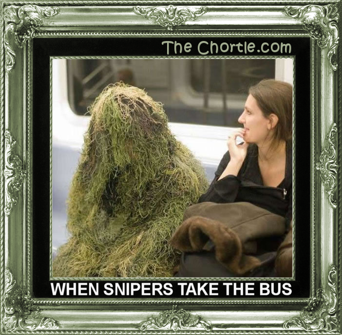 When snipers take the bus