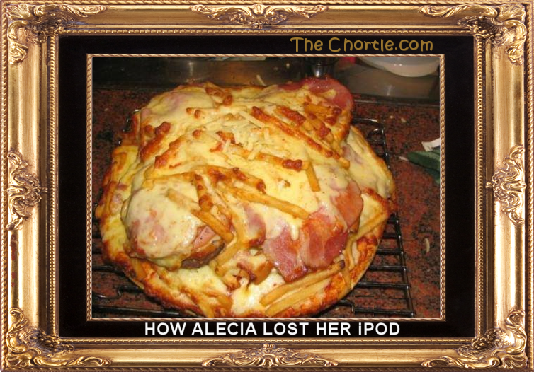 How Alecia lost her iPod.