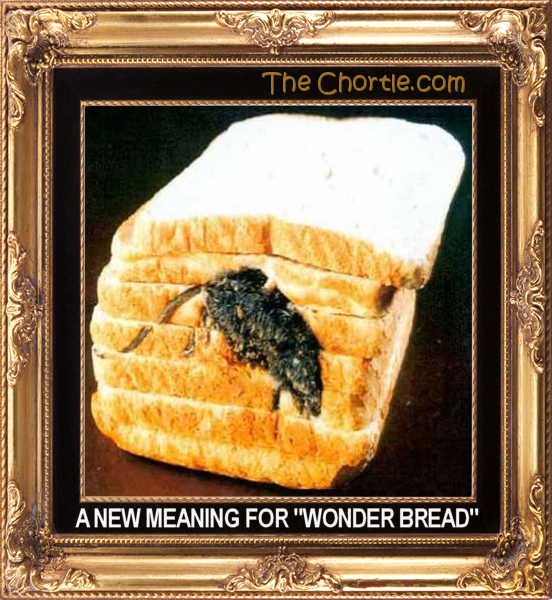 A new meaning for "Wonder Bread"